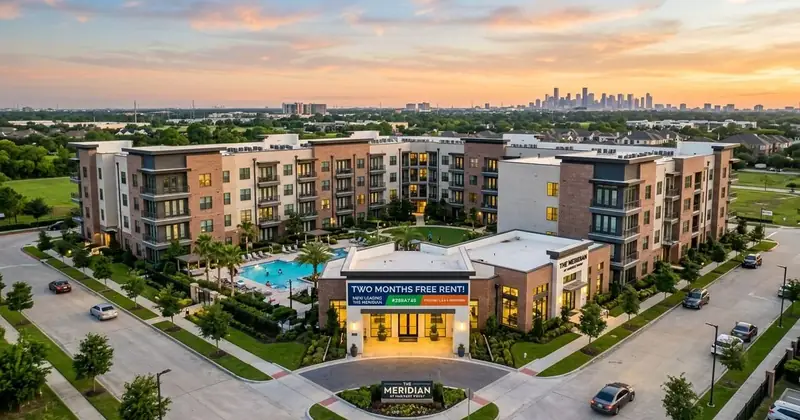 Houston apartment complex advertising summer 2026 move-in specials
